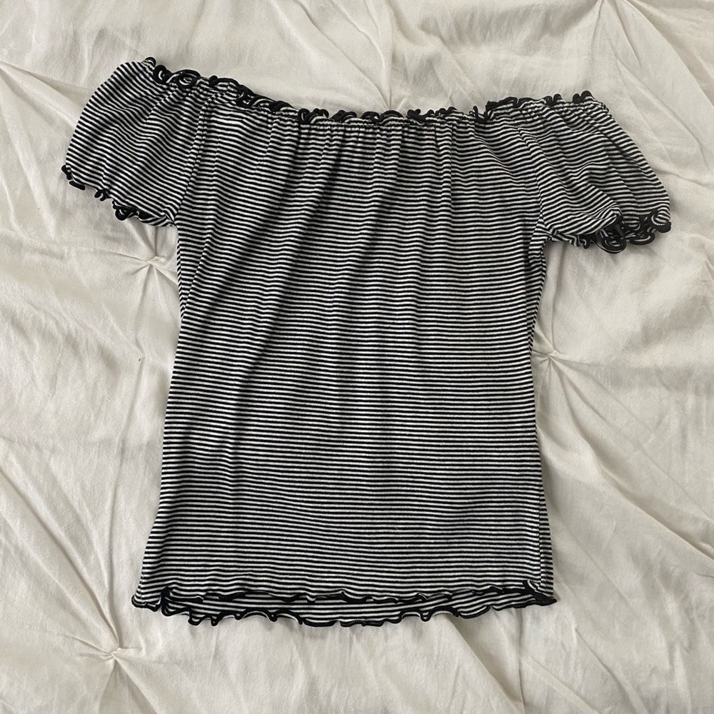 Off the shoulder shirt